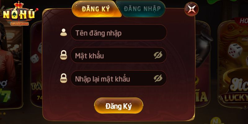 Hướng dẫn đăng ký NOHUWIN