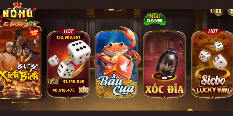 Kho game NOHUWIN đa dạng
