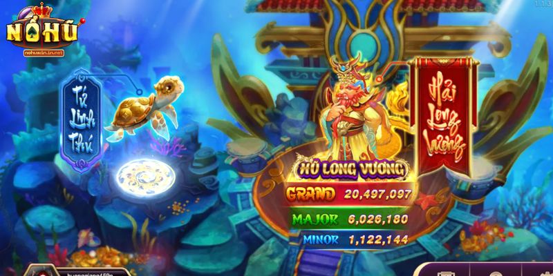 Ưu điểm của game bắn cá Long Cung Nohuwin